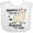 AA-White, variant on Inktastic Grandma's You Say Alpaca My Bags Boys or Girls Baby Bib