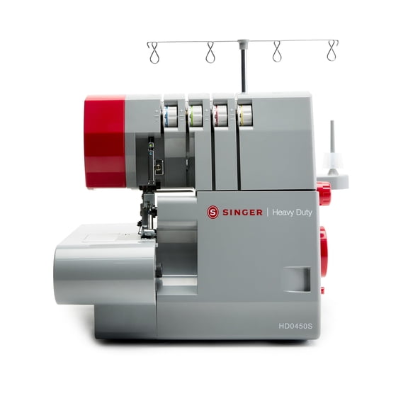 Serger SINGER HD0450S Heavy Duty con capacidad de 2 a 4 roscas
