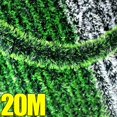 thumbnail image 2 of 2/20M Cintas de oropel navideñas Guirnalda de cinta de caña verde Colgante de árbol de Navidad Adornos de corona de cinta Decoración de fiesta para el hogar, 2 of 5