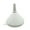 White, variant on 6 Inch Diameter Plastic Funnel: 1CT