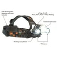 thumbnail image 4 of ASR Outdoor 4-Stage 30w LED Headlamp, Rechargeable 2250 Lumen Ultrabright LED Light, 4 of 11