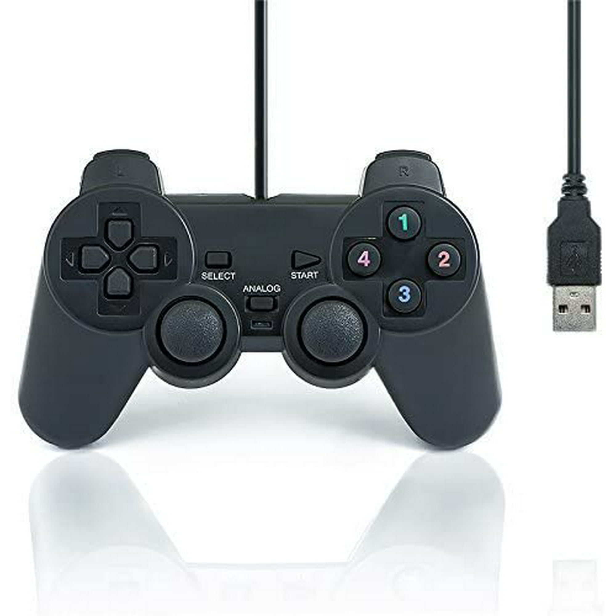 QUMOX Wired USB Gamepad Game Gaming Joystick for Computer Laptop | Walmart Canada
