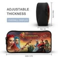 thumbnail image 2 of Descendants The Rise of Red Pen Bag Pencil Case Makeup Bag Stationery Bag Coin Purse Key Pouch Office Supplies Storage Organizer, 2 of 7