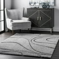 thumbnail image 2 of nuLOOM Carolyn Modern Shag Area Rug, 7' 10" x 10', Dark Gray, 2 of 4
