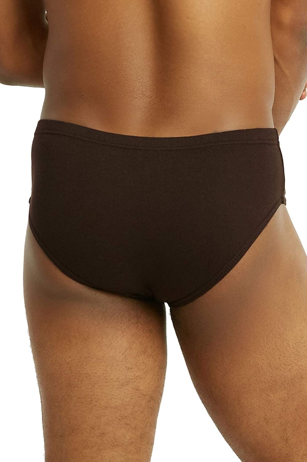 RIO Mens Briefs Small 10 Pack Breathable Cotton Undies Underwear Blue Grey S 