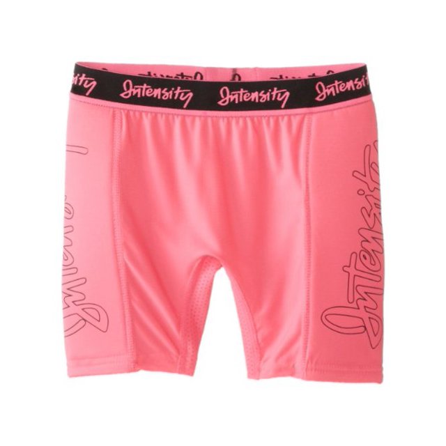 Intensity Girl's Low Rise Slider Softball Shorts, Medium,, Black, Size Medium