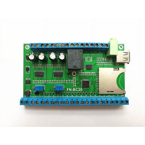 20 Channel MP3 Sound Board with 2x15W Amplifier