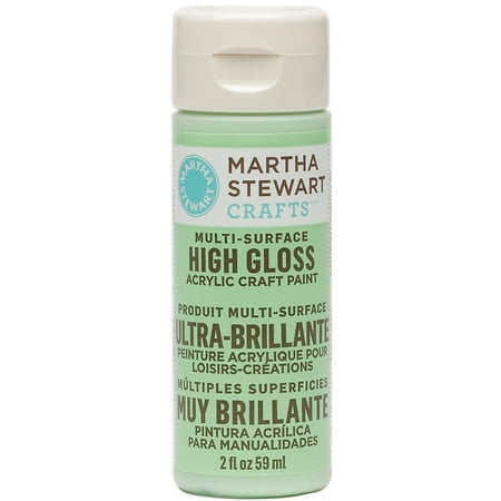 Martha Stewart High Gloss Acrylic Craft Paint 2 Ounces-Pea Shoot