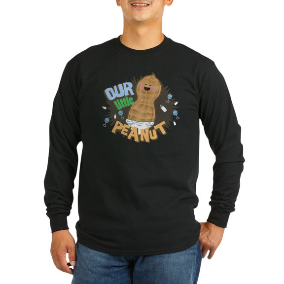 CafePress - LITTLE PEANUT Long Sleeve Dark T Shirt - Long Sleeve Dark T-Shirt