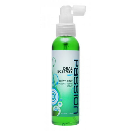 Passion Oral Ecstasy Numbing Spray 4oz. (Best Numbing Spray For Waxing)