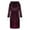 001 Purple, variant on Htigea Hooded Bathrobe for Women Soft Terry Cloth Shower Wrap Robes Lightweight Nightgown Loungewear with Pocket Pink,S