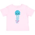 thumbnail image 3 of Inktastic Cute Jellyfish, Little Jellyfish, Blue Jellyfish Girls Baby T-Shirt, 3 of 5