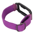 thumbnail image 4 of Correa de nailon ajustable para reloj Bling Bling con funda para Oppo Free color morado y negra, 4 of 12