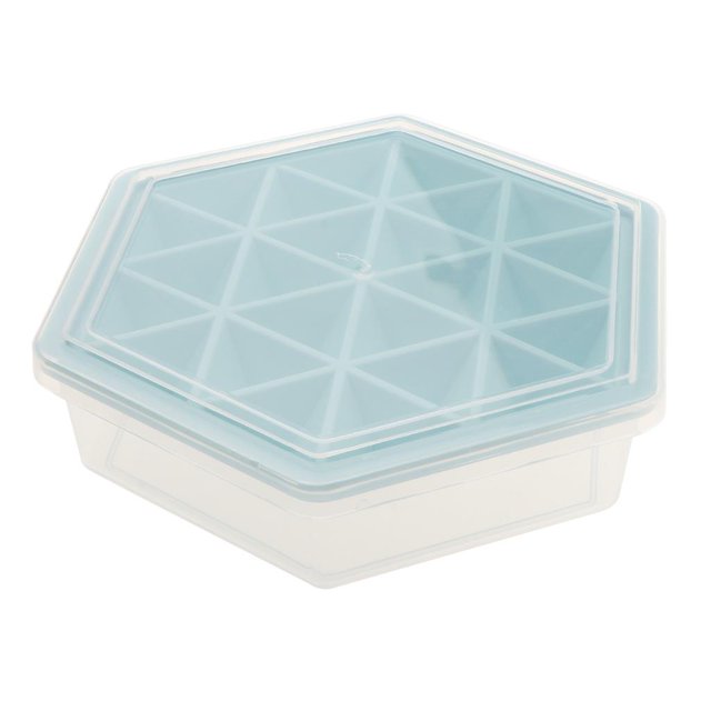 Bandeja de hielo 1 Pieza Bandeja de Cubitos de de Plástico Accesorios Duradero MagiDeal Bandeja de hielo