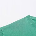 thumbnail image 5 of Mens Oversize Cotton T-Shirts Summer Casual Solid Color T Shirt Loose Fit Baggy Crewneck Tees, 5 of 7