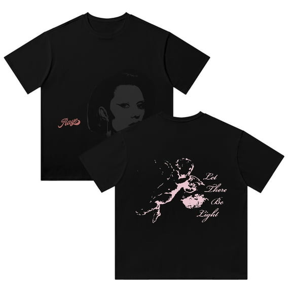 Raye Cute cartoon Merch T-shirt summer pure cotton men's and women's fashionable retro vintage short sleeved T-shirt