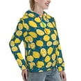 thumbnail image 2 of KLL Lemon for Womens Pullover Hoodie with Pocket Hooded Long Sleeve Shirts Sweatshirt for Women-XX-Large, 2 of 7