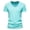 Mint Green, variant on Blekii Men's Fashion Casual Solid Color Cotton V-Neck Short Sleeve T-Shirt Top - Breathable Moisture-Wicking Fabric, Lightweight Comfort - Great for Gym Workout, Running, Summer