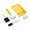 Yellow, variant on DOLITY Mini Paint Rollers Compact Paint Roller with Tray for Door Cabinet Paintwork 8 set Green
