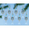 thumbnail image 2 of Design Works Kit d'Ornement Perlé 1"X3.5" Ensemble de 8-Flocons de Neige DW6243, 2 of 2