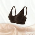 thumbnail image 4 of iHPH7 Womens Seamless Bra Push Up Bra Full Coverage Padded Bralette Bras for Women No Underwire Wireless Bras No Wire Sports Bras Comfortable Bras for Women Coffee L, 4 of 6