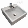 thumbnail image 1 of LAVABO CUADRADO 34 GRANITO GRIS MONOMANDO VERSAPLAS LC34B12M, 1 of 7