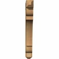 thumbnail image 4 of Ekena Millwork 4"W x 26"D x 34"H Olympic Craftsman Rough Sawn Bracket, Western Red Cedar, 4 of 13