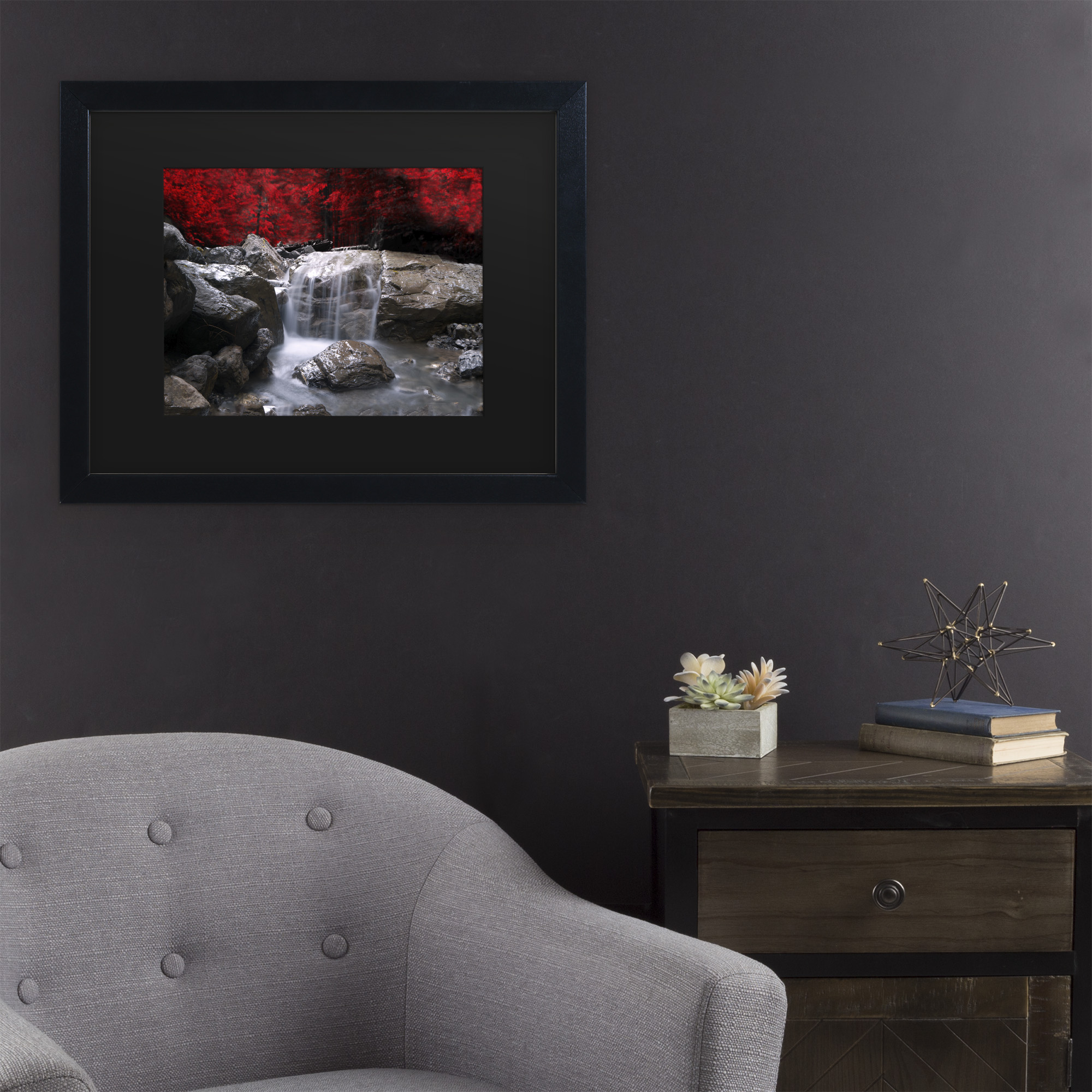 Trademark Fine Art 'Red Vison' Canvas Art by Philippe Sainte-Laudy