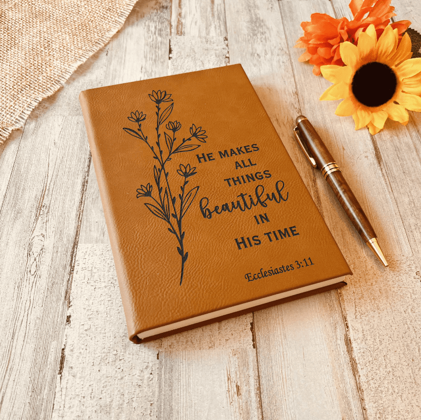 Custom Prayer Journal, Bible Study Journal, Daily Prayer Bible Journal, Prayer Journal for Women men, Bible Accessories Bible Study Supplies