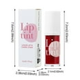 thumbnail image 2 of Lip Stain Tint 6 Colors Long Lasting Plumping Lip & Cheek Tint Moisturizing，Non Sticky Easy Apply Mini Water Lipstick, 2 of 6