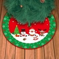 thumbnail image 4 of Eoozwa Christmas Tree Skirt Christmas Decorations Velvet Christmas Tree Skirt, 4 of 6
