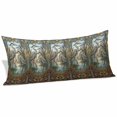 thumbnail image 2 of Vintage Cranes Body Pillow Covers 20"x60", Country Retro Chic Glass Flower Textured Soft Brushed Microfiber Breathable Throw Pillow Covers, Pillowcase with Zipper for Couch Sofa Bedroom Living Room, 2 of 9