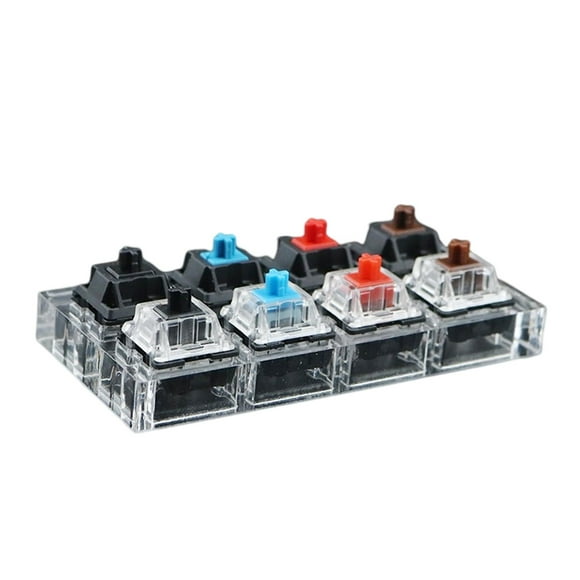 funtasica Key Switch Tester Acrylic Base Customized DIY Keyboard Keycap for Mechanical for Cherry+8keys