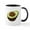 White/Black Inside, variant on CafePress - Avocado Half Mugs - 11 oz Ceramic Mug - Novelty Coffee Tea Cup