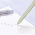 thumbnail image 2 of Clearance Under $2 |0.5mm Retractable Black Ink Gel Pens Soft Aesthetic Pastel Barrel Smooth Quick-Dry Non-Bleed Writing Pens For Daily Note-Taking Office Drafting(Green), 2 of 4