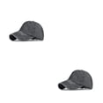 thumbnail image 1 of Gorra de béisbol Qarigey para mujer con cola de caballo Poliéster Negro 2piezas, 1 of 6