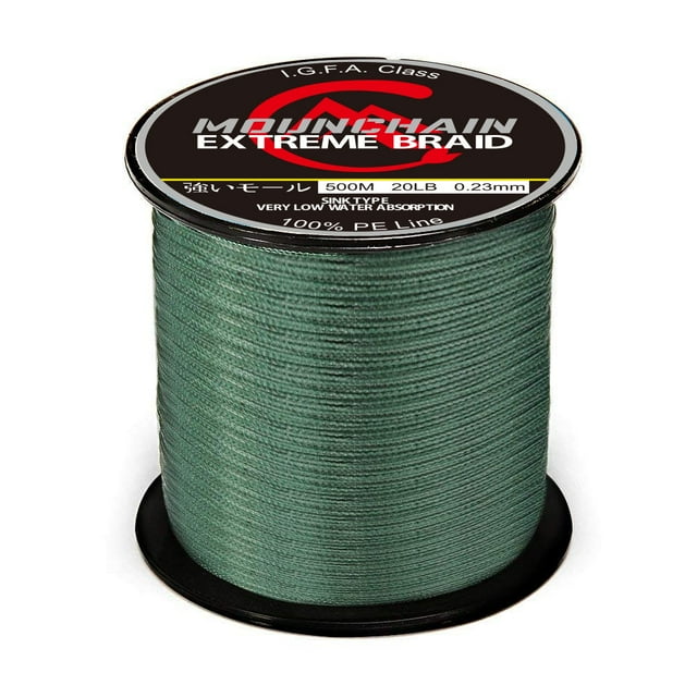 Fishing Line Powerful Braided Wire Strong 20lb 30lb 40lb Multifilament