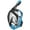 Blue, variant on Phantom Aquatics Voda Full Face Snorkel Mask with Dry Top 180 Degree Pano Mask