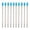 Blue, variant on 10 Pack Ballpoint Pen Refills - 70mm 2.75 Inch Short Refills Black Ink, 1mm Medium Tip for Mini Pens D1 Pens Office Schǒ-ǒl Supplies