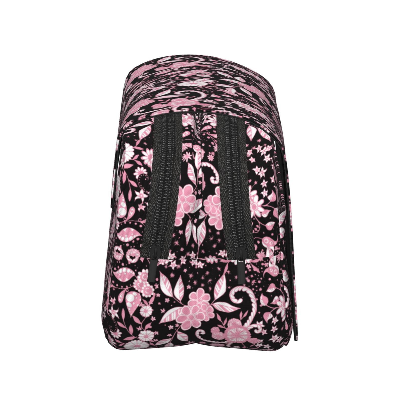 Rateoe Daisies Flowers Pattern Double Clamshell Pen Case, Storage Organizer with Two Zipper Compartments– Holds Up to 50 Pencils & Pens