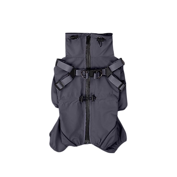Gabardina de invierno para mascotas. Poliéster, cortavientos, cálida, diseño de cuatro patas, elegante y cómoda para todas las razas de perros y gatos. Para clima frío al aire libre