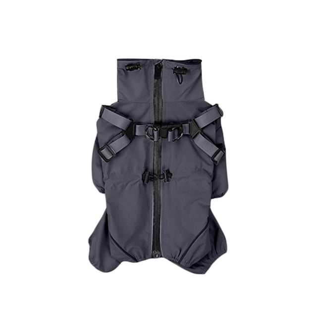 Gabardina de invierno para mascotas. Poliéster, cortavientos, cálida, diseño de cuatro patas, elegante y cómoda para todas las razas de perros y gatos. Para clima frío al aire libre