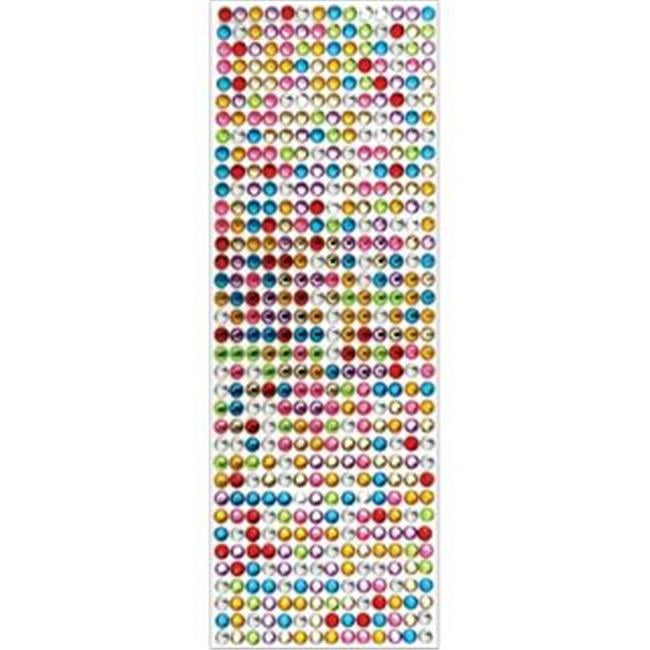 Gem Stickers Multi Color
