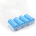 thumbnail image 2 of Hakitaroom Juego De 100 Fichas De Juego De Fichas De Póquer De Plástico Opaco Con Caja De Almacenamiento (Azul Profundo, 1,26 Pulgadas), 2 of 5