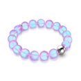 thumbnail image 1 of Lavender | Silver | Mermaid Glass Statement Bracelet, 1 of 9
