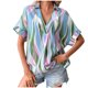 thumbnail image 1 of Elegante mujer con cuello en V estampado camiseta blusa Tops sudadera OAVQHLG3B Store  lin121212, 1 of 5