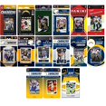 thumbnail image 1 of C&I Collectables CHARGERS1519TS NHL Los Angeles Chargers 15 Different Licensed Trading Card Team Set, 1 of 1
