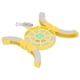 thumbnail image 1 of DRS04 Computadora plegable Enfriador para computadora portátil Almohadilla de enfriamiento Base de enfriamiento USB luminosa (Amarillo), 1 of 14