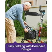 36 Extra Long Reacher Grabber Tool, Kekoy Foldable Trash Grabber Reaching Aid Pick up Tool Blue