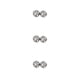 thumbnail image 5 of Jumpingount Pendientes redondos Gotas para los oídos brillantes de moda Galvanoplastia fina Clasicos para los oídos Magnífico regalo Boda Blanco Type1 NO1, 5 of 6